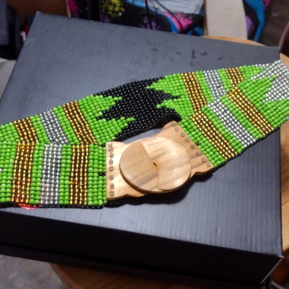 Beautiful vintage native belt